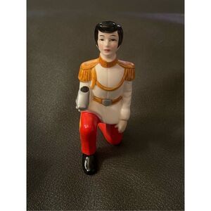 Vtg Walt Disney Store Prince Charming Cinderella Shoe Ceramic 4”Figurine Japan